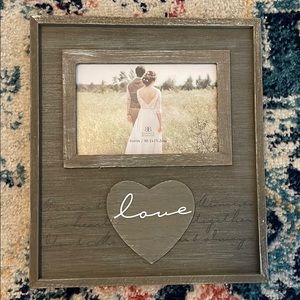 Wooden picture frame